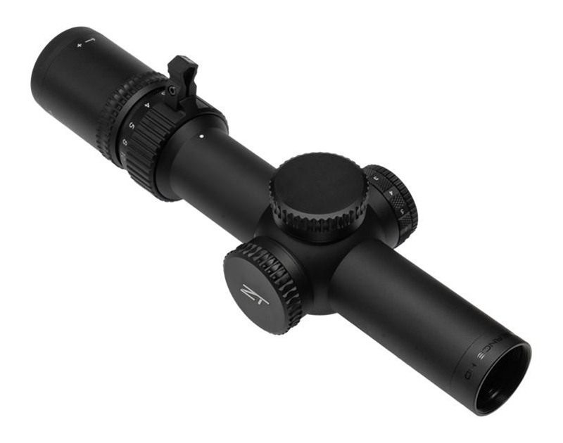 ZeroTech Optics Vengeance HD 1-10x28 34mm FFP LPVO Rifle Scope Illum view 2