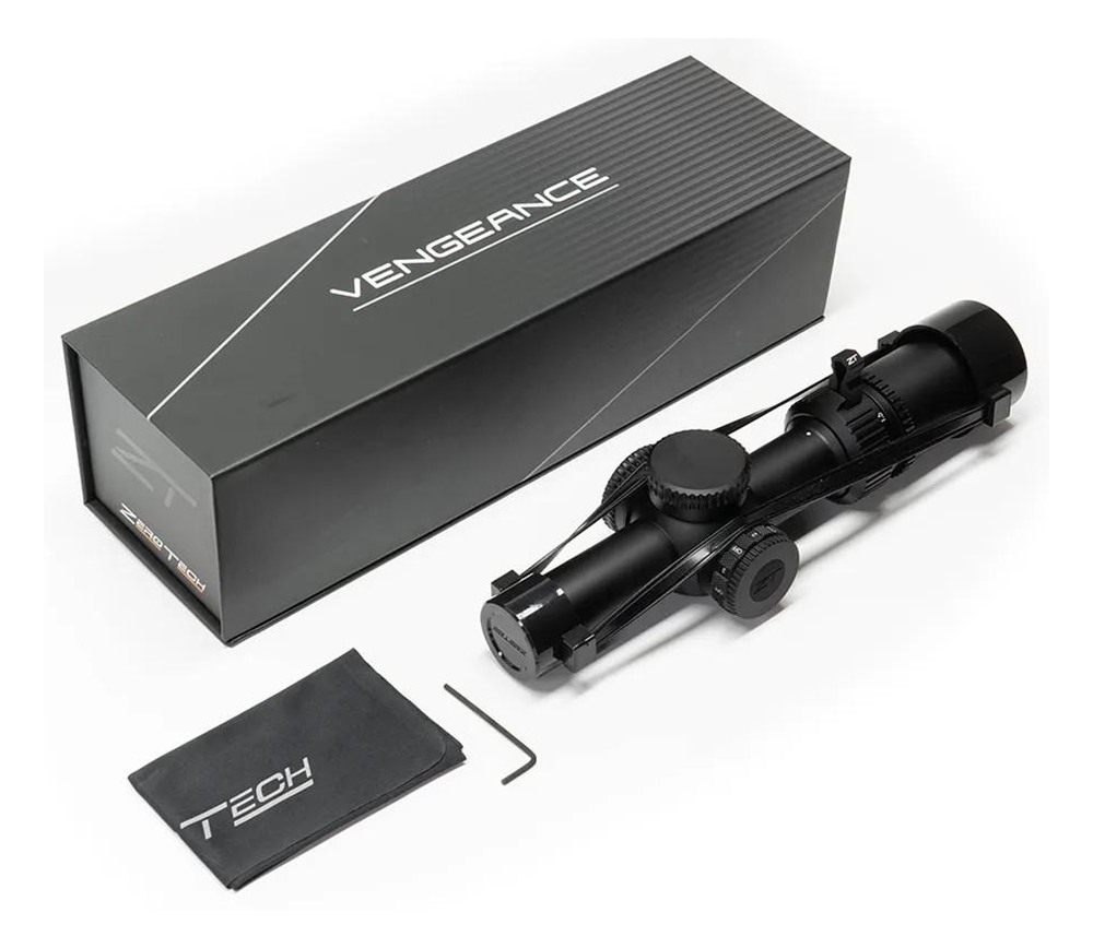 ZeroTech VENGEANCE LPVO Rifle Scope 1-4x24 30mm RAR reticle Illum