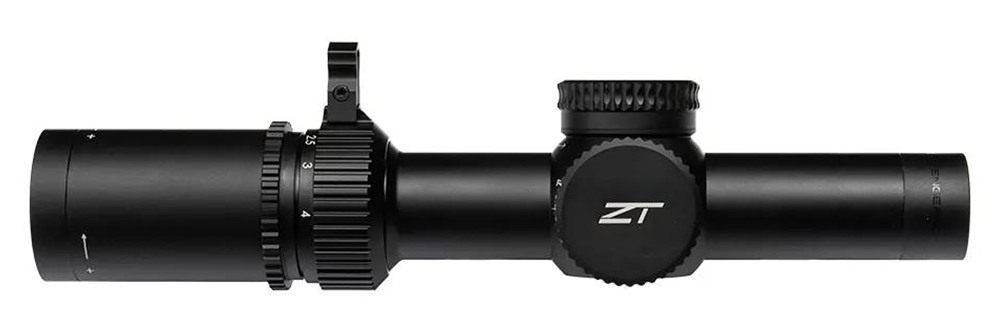 ZeroTech VENGEANCE LPVO Rifle Scope 1-4x24 30mm RAR reticle Illum view 4